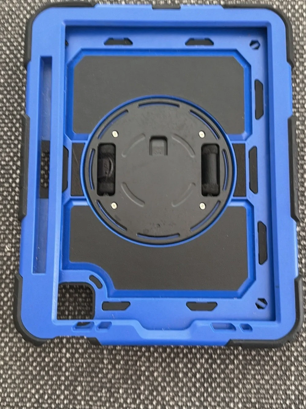 Sumac Rugged Blue Tablet Case with Rotating Kickstand